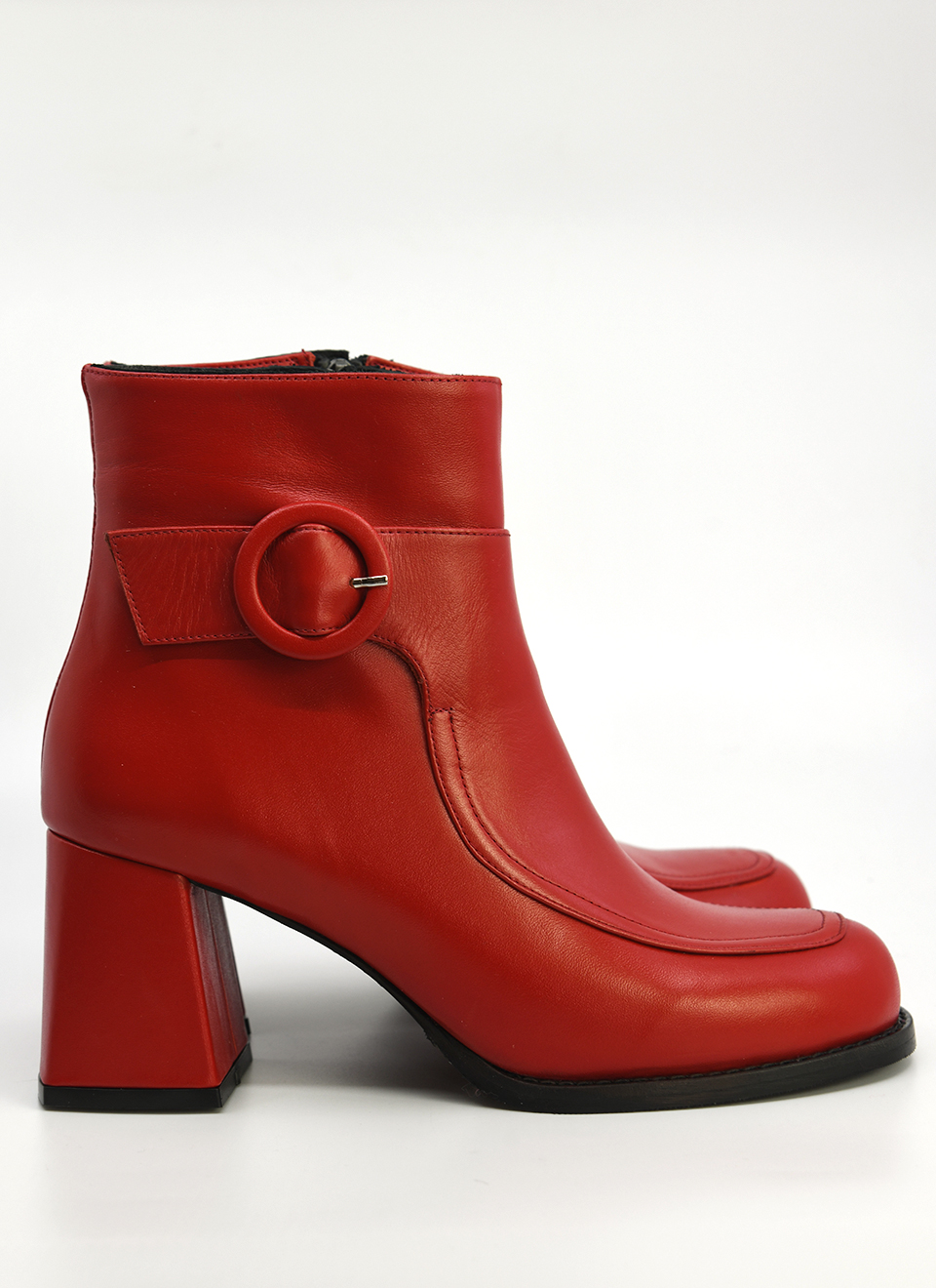 The Jodie Boot In Red Women s Retro 60 s 70 s Style by Mod Shoes Mod Shoes